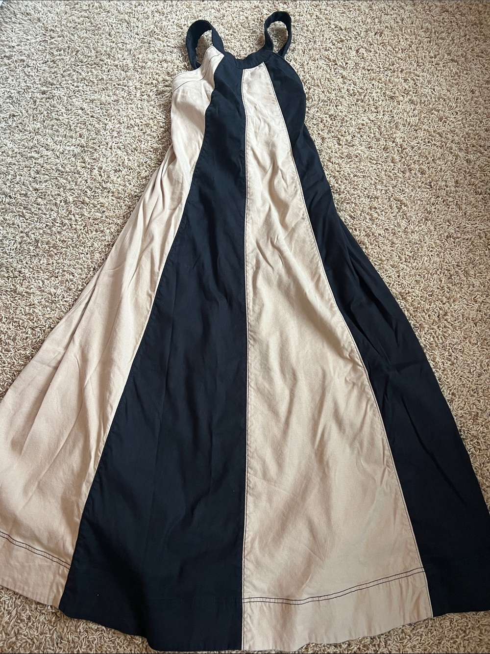 The Ami Linen Halter Maxi Dress by Maeve - Picture 4 of 6